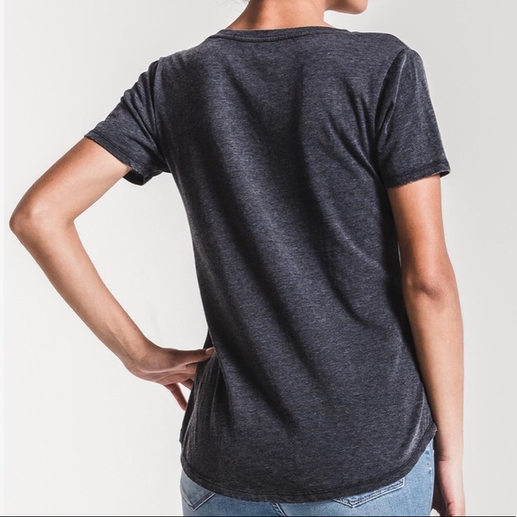 NWT Z-Supply Criss Cross V-Neck Tee T-Shirt Top - Picture 4 of 4